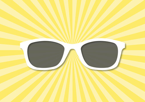Sunglasses, illustration