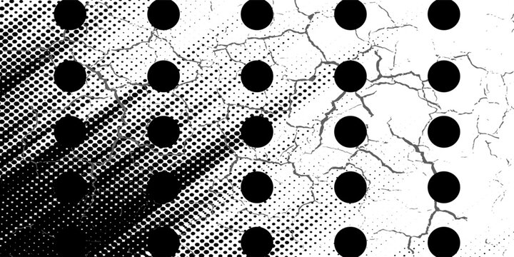 halfton pattern dot background texture overlay grunge distress linear vector. Vector halftone dots.