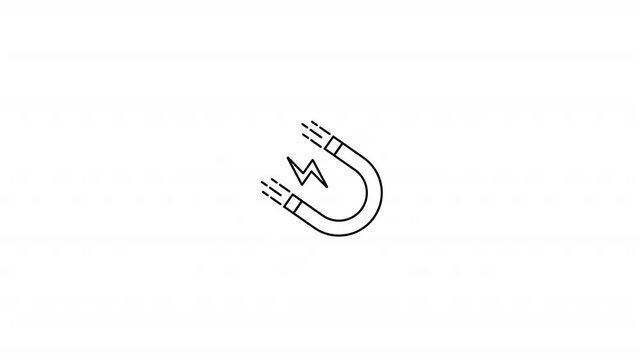 Electric Magnet Icon