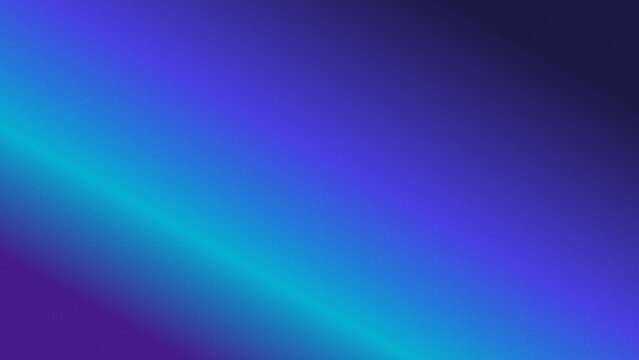 Blurry grain texture with gradient from deep purple to bright azure: Scripted Content Abstract Neon Luminescent Backdrop with Soft Noise Overlay and Vibrant Electric Diagonal Light Leak for Modern Dig