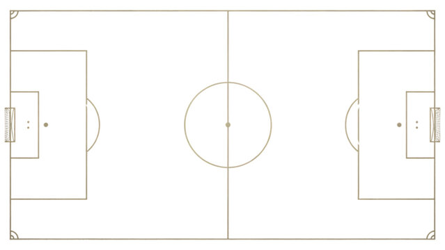 Modern abstract vector diagram showing parallel lines converging with central circle and arrows Vector