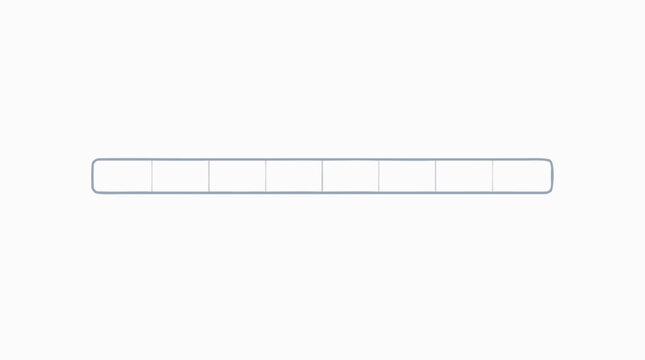 Clean and minimal flat vector illustration of an empty loading progress bar on a light background, perfect for representing system startup, pending tasks, or waiting for data processing and upload.