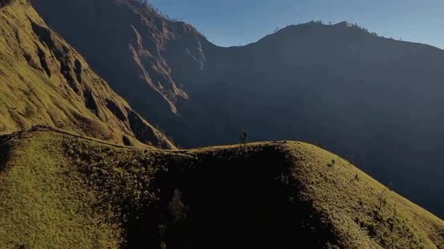 Hill saab karangasem bali view from the mountain