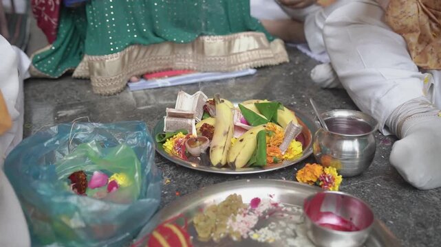 Indian Wedding Rituals with Bride and Groom Performing Sacred Traditions, Pheras, Mandap Ceremony, and Cultural Marriage Customs