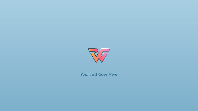 Glossy 3D Logo Reveal, Corporate Build Animation, Color Wipe Brand Intro, Widescreen Video Opener