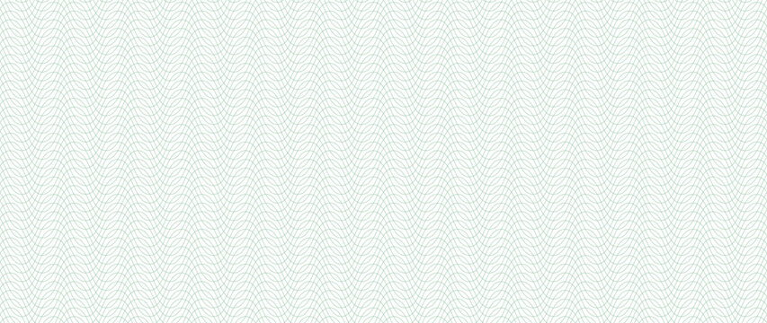 Guilloche background texture gradirent. For certificate, voucher, banknote, voucher, money design, currency, note, check, ticket. Vector illustration