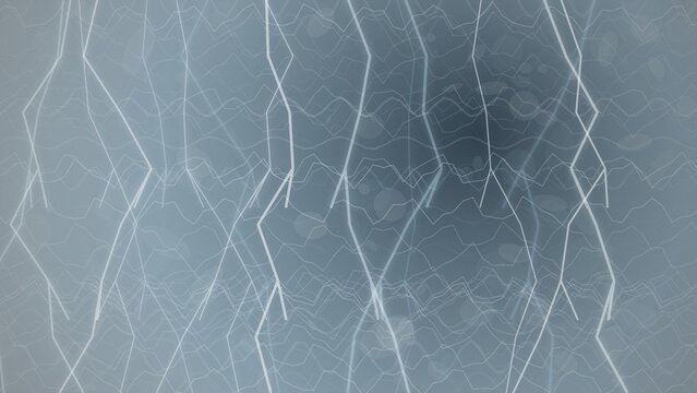 Abstract Blue Geometric Crack Pattern
