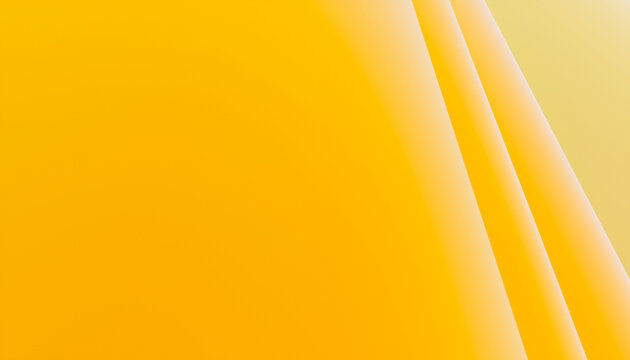Abstract smooth yellow background with soft folds and gradients.