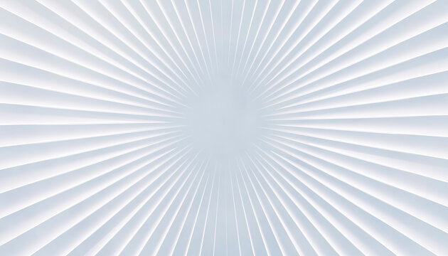 Abstract pattern of white radial lines converging to a central point on a light gray background.