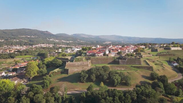 Drone de Valen&ccedil;a, cidade Portugal Espanha Caminho Santiago