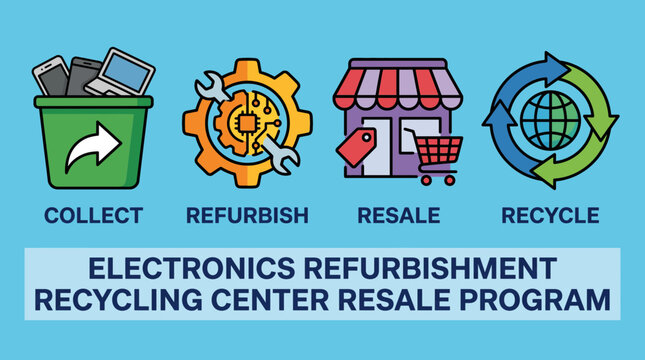 Electronics Refurbishment Recycling Center Resale Program