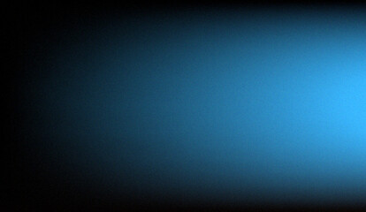 Obraz premium A dark and moody gradient background, transitioning from deep, black on the, left to a, vibrant, glowing blue, light on the, right side of, the frame