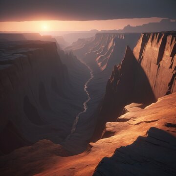 Widening chasm from foreground to horizon concept