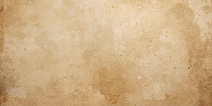 Old vintage grunge paper texture background with aged parchment worn antique surface design