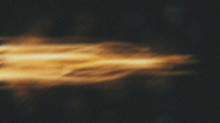 High Speed Bullet Motion with Fiery Trail on Dark Background © Taslima