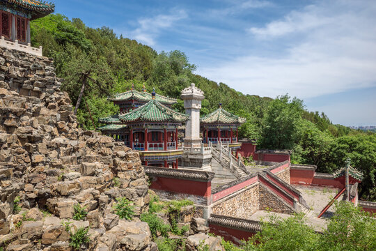 Revolving Archive ( Zhuan Lun Zhang or Zhuan Uncang ) is a unique, historic Buddhist architectural complex located on the eastern slope of Longevity Hill inside the Summer Palace in Beijing, China.