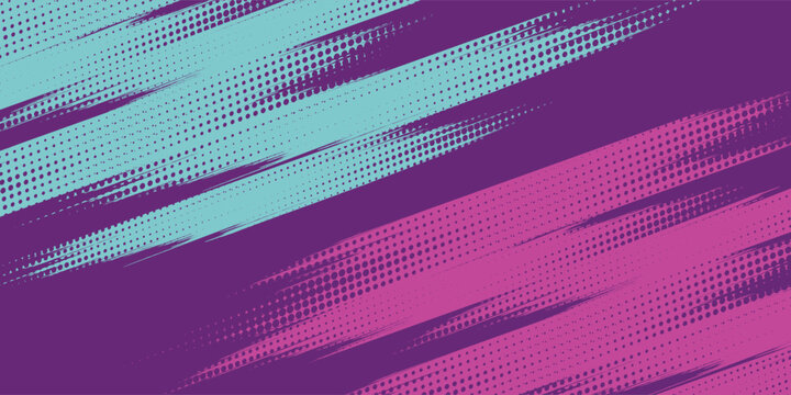 Abstract purple background with brush purple and tosca.