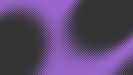 Purple abstract halftone colorful graffiti tag. Urban street art style gradient vibrant texture background retro pattern element for modern clothing print apparel presentation layout asset clip art. © dirtyfellas