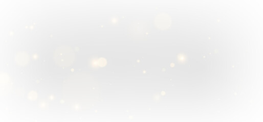 Fototapeta premium Golden dust particles on a soft transparent abstract background