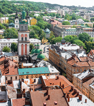 Dormition Church Complex in Lviv Ukraine