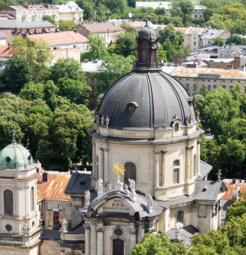 Dominican Church Architecture in Lviv Ukraine