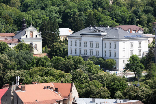 Archbishop Palace Building in Lviv