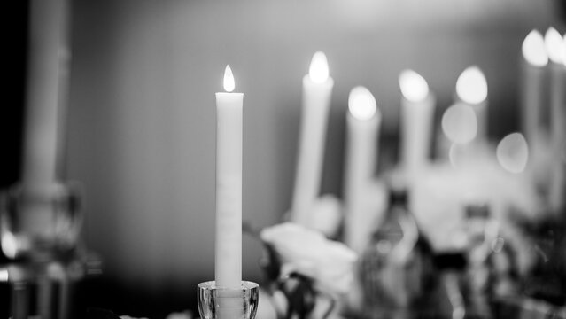Details from a wedding reception