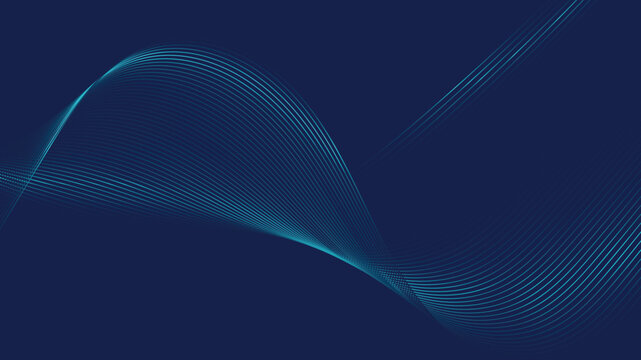 Abstract Blue Wave Lines Technology Background
Futuristic Glowing Wave Curve on Dark Blue Background
Abstract Digital Wave Flow Background in Blue Tones