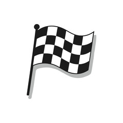Fototapeta premium Race Checkered Flag