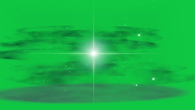 Faint point starting teal orb revealing swelling adding reticle settling on transparent for reveal