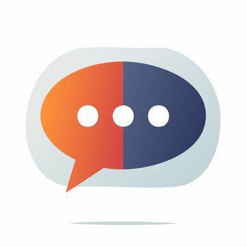 Speech Bubble Icon with Ellipsis