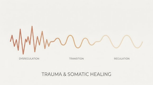Trauma and somatic healing diagram