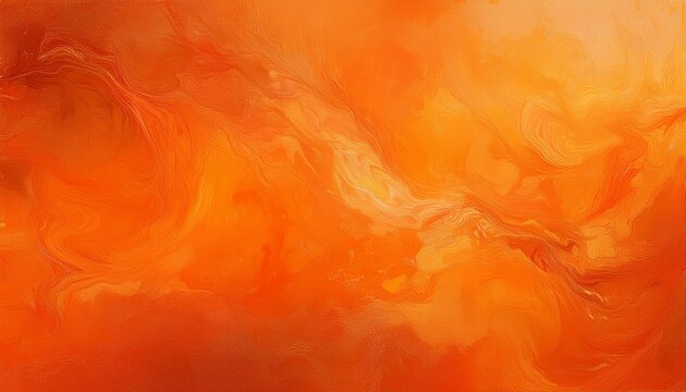 Orange Background With Vintage Marbled Texture