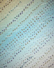 Abstract pattern of dots and lines on a gradient background
