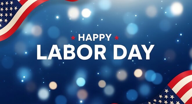 Labor day usa festive graphic for monday september 7 2026