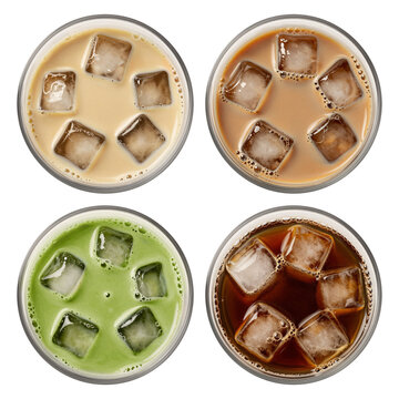 Iced coffee drinks