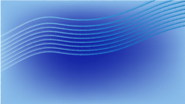A wave of binary code on a gradient blue background
