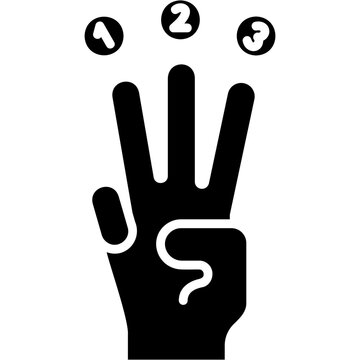 Number Counting Icon