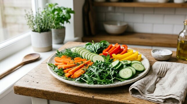 Low FODMAP Vegetable Plate