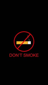 i don't smoke cigarettes Stock Vector by Route55 53311595 No Smoking Notice Please Dont