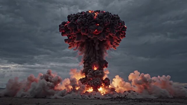 Atomic explosions on Earth 