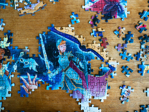 Dortmund - Deutschland 18. Juni 2026 - Ravensburger Lorcana Puzzle mit Cinderella