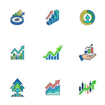 set of trend colorful vector design element, icon, set, vector, icons, symbol, sign, illustration, travel, pictogram, web, silhouette, business, hotel, design, home, collection, car, black, tools