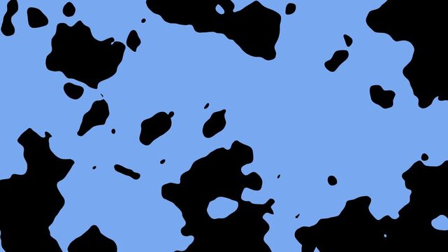 Abstract camouflage pattern with teal and black shapes. Creative abstract camouflage pattern for military fabric design layouts. Modern abstract camouflage pattern.