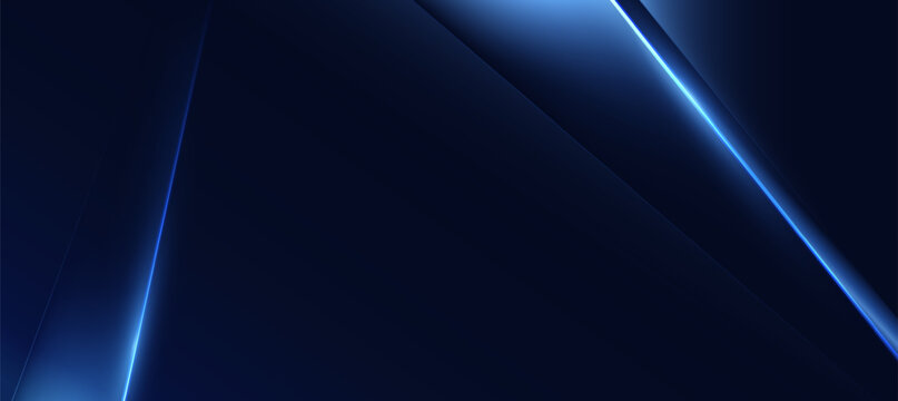 Modern abstract technology background With blue tech banner, corporate business concept, Digital Ads, business presentation or tech event poster