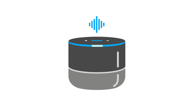 Smart Speaker with Voice Assistant Technology.