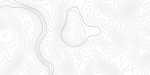 Topographic line contour map background,.Light topographic topo contour map background, geographic grid map.Abstract vector illustration. . © MDSOHEL