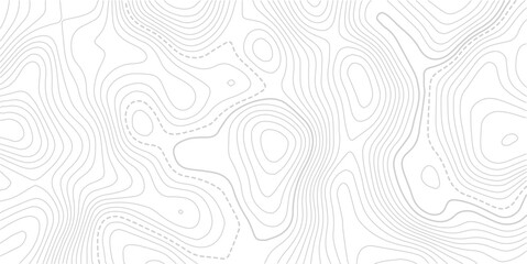 Topographic line contour map background,.Light topographic topo contour map background, geographic grid map.Abstract vector illustration. . © MDSOHEL