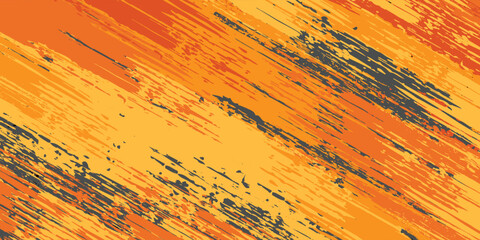 Sublimation jersey design vector brush modern grunge camouflage background paint splash splashes bold stripes brush orange stripes abstract. eps 10 © Samsul