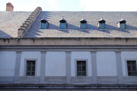 alcazar palace in segovia in spain 